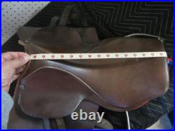 Used /vintage saddle unknown. Read description for details