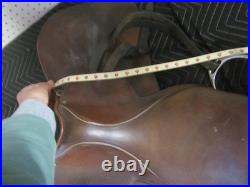 Used /vintage saddle unknown. Read description for details