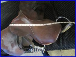 Used /vintage saddle unknown. Read description for details