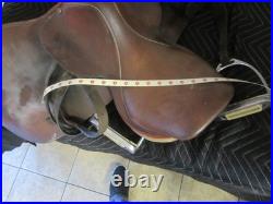 Used /vintage saddle unknown. Read description for details