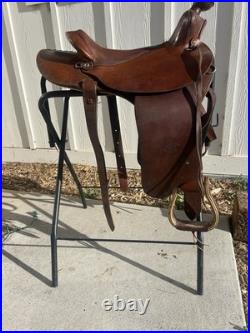 VINTAGE FALLIS 15 BALANCED RIDE Semi-QH Bars Normal-width tree #1787