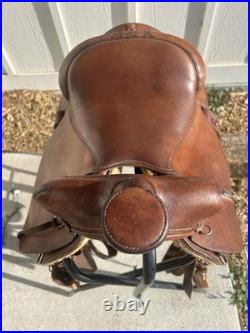 VINTAGE FALLIS 15 BALANCED RIDE Semi-QH Bars Normal-width tree #1787