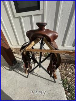VINTAGE FALLIS 15 BALANCED RIDE Semi-QH Bars Normal-width tree #1787