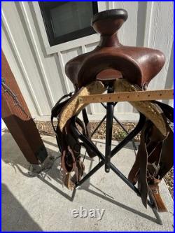 VINTAGE FALLIS 15 BALANCED RIDE Semi-QH Bars Normal-width tree #1787