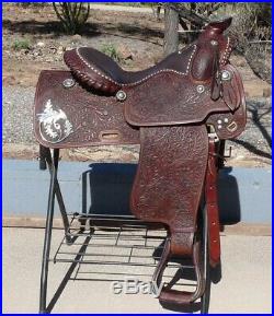 Victor Quality Show Saddle 15 Sterling Silver
