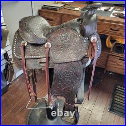 Vintage 14.5 Big Horn Western Saddle