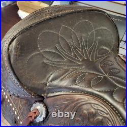 Vintage 14.5 Big Horn Western Saddle