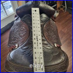 Vintage 14.5 Big Horn Western Saddle