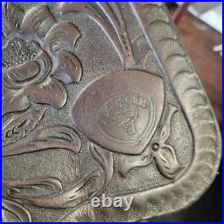 Vintage 14.5 Big Horn Western Saddle