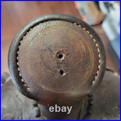 Vintage 14.5 Big Horn Western Saddle