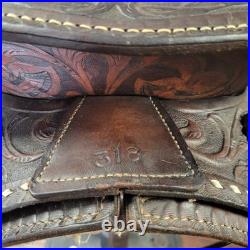 Vintage 14.5 Big Horn Western Saddle