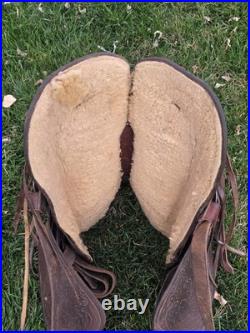 Vintage 14 Seat Ranch Saddle