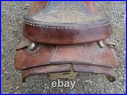 Vintage 15 Western Pleasure Western Trail Saddle, Unbranded