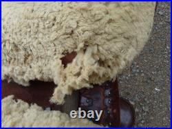 Vintage 15 Western Pleasure Western Trail Saddle, Unbranded