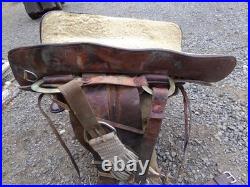 Vintage 15 Western Pleasure Western Trail Saddle, Unbranded