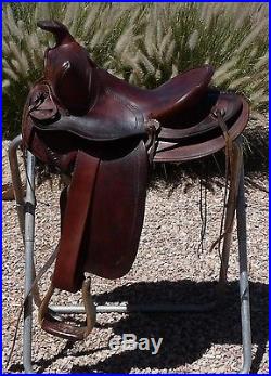 Vintage Collector Carl Carlock Phoenix, AZ Saddle