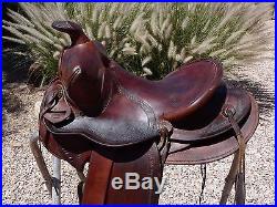 Vintage Collector Carl Carlock Phoenix, AZ Saddle