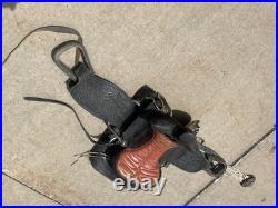 Vintage Custom Made Western Saddle Leather