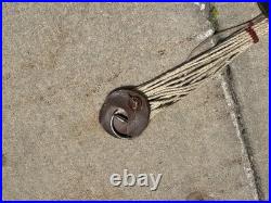 Vintage Custom Made Western Saddle Leather