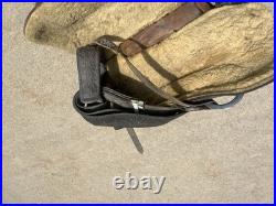 Vintage Custom Made Western Saddle Leather