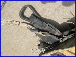 Vintage Custom Made Western Saddle Leather