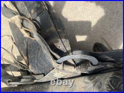 Vintage Custom Made Western Saddle Leather