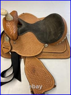 Vintage DAKOTA 13 Barrel Racing Saddle