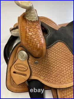 Vintage DAKOTA 13 Barrel Racing Saddle