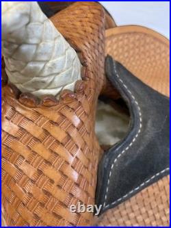 Vintage DAKOTA 13 Barrel Racing Saddle