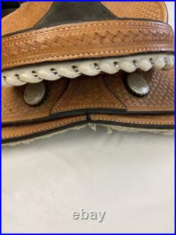 Vintage DAKOTA 13 Barrel Racing Saddle