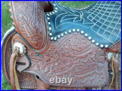 Vintage Hand Tooled Child's Saddle Made for Kenny Rogers' Son