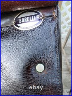 Vintage Horse Saddle Beautiful Design. Borelli. Excellent Condition