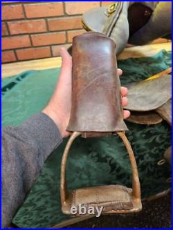 Vintage Leather Australian Style Horse Saddle