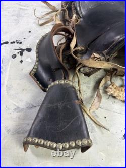 Vintage Leather Western Horse Saddle