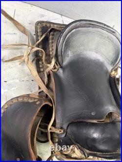 Vintage Leather Western Horse Saddle