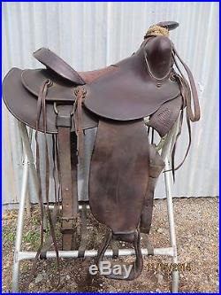 Vintage Original Olsen Nolte Western Saddle