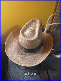 Vintage Tooled Leather Western Saddle Floral Design/ Hat/ Boots/Horns