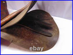 Vintage original Crosby Olympic English leather horse saddle 6913