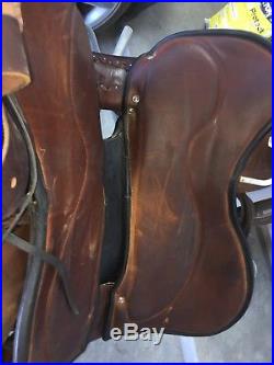 Walnut Julie Goodnight Monarch Saddle 16 inch