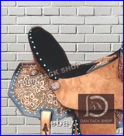 Western Barrel Leather Horse Racing Saddle with Tack Set Free shipping Western Barrel Leather Horse Racing Saddle with Tack Set Free shipping
