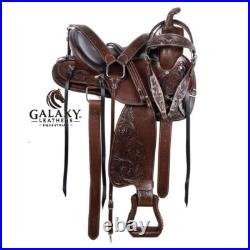 Western Barrel/Pleasure/Trail Endurance Saddle with Tack Set & Free Cinch