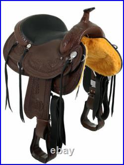 Western/ Barrel Racer leather Syracuse Trail saddle 16 All sizes