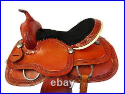 Western Cowgirl Saddle Trail Horse 16 15 Barrel Racing Pleasure Leather Tack Set