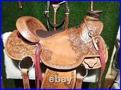 Western Equestrian Trail Roping Horse Saddle Wade Tree 12-18.5 Free Shipping
