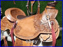 Western Equestrian Trail Roping Horse Saddle Wade Tree 12-18.5 Free Shipping