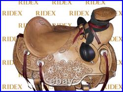 Western Heavy Duty Wade Ranch Roper Saddle With Tack set With Free Shipping