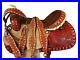 Western_Horse_Gaited_Saddle_15_16_Pleasure_Trail_Ride_Floral_Tooled_Leather_Tack_01_xpt