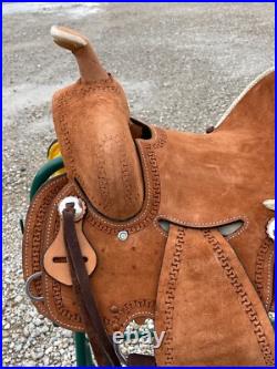 Western Horse Ranch Saddle Youth Child Kids Durable Cowboy Riding Tack