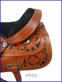 Western Horse Saddle Pleasure Barrel Racing Horse Used Leather Tack 15 16 17 18