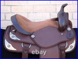 Western Horse Saddle Pleasure Trail Used Barrel Tack Set 14 15 16 17